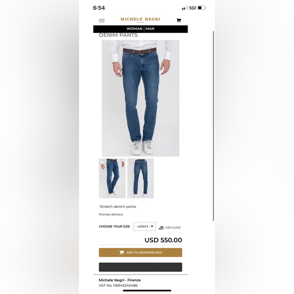 Luxury jeans